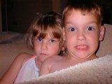 Kids Watching A Movie