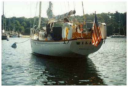 Huntington Yacht Club Mooring, Long Island, NY.