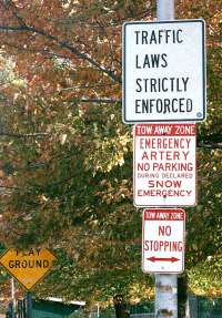 Traffic Laws Strictly Enforced