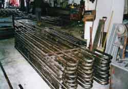 Ammonia Cooling Coil for Fishing Trawler