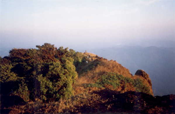 Last stretch to pinnacle of Kodachadri