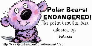 Adopt a Polar Bear Today!