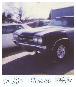 The front of my car 12/30/98.