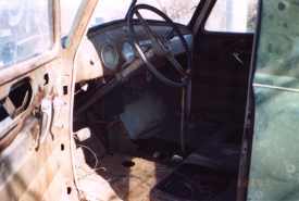 inside drivers door