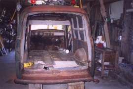 rear of body shell