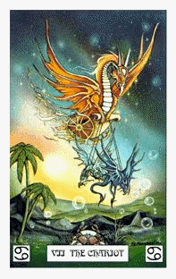Dragon Tarot - The Chariot