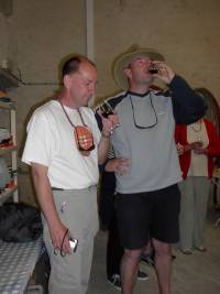 Some regulars tasting this years production