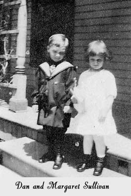 Photo of Dan and Margaret Sullivan as Children