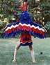 Back View Picture of Eagle Dancer