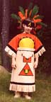 Front View of Apache Squaw Costume