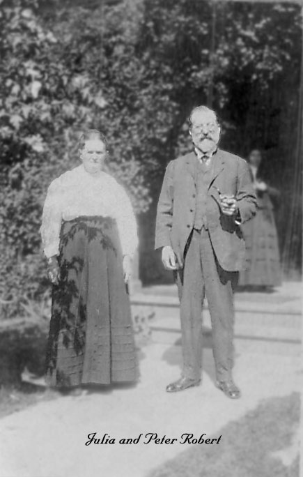 Photo of Julia and Peter Robert