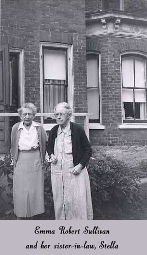 Photo of Emma Sullivan and sister-in-law Stella in Picton, Ontario