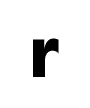 Letter "r"