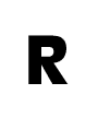 Letter "R"