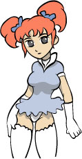 Chibi Usa with a nice short skirt!