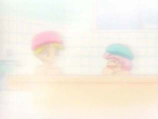 Usagi & Chibi Usa Bathing
