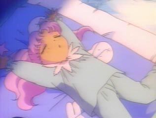 Chibi Usa sleeping...
