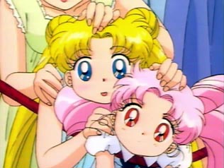 Cute Usagi and Chibi Usa!