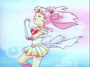Chibi Usa Calls to Pegasus