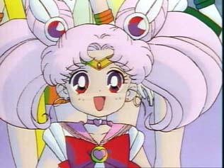 Chibi Moon happy