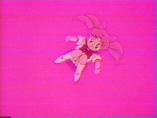 Chibi Usa looks so cute when a bit of her panties show