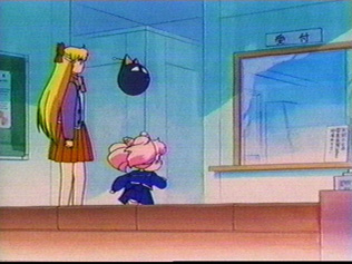 A bit of Rini's panties show