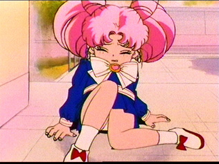 Rini looks cute with her leg raised and her underwear exposed