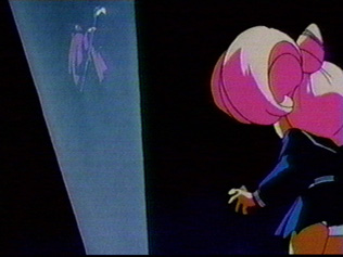 A back shot of Rini's bum covered by tight white panties ^-^