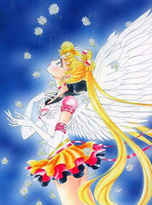 Pretty image of Eternal Sailor Moon - image not done by me