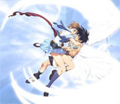 Lovely image of Van and Hitomi from the Escaflowne movie - again not created by me