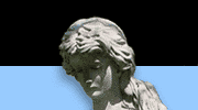 photo of a grave marker - top