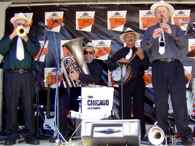 Chicago Jazzmen on Stage - Rotorua Jazz Fest 2005
