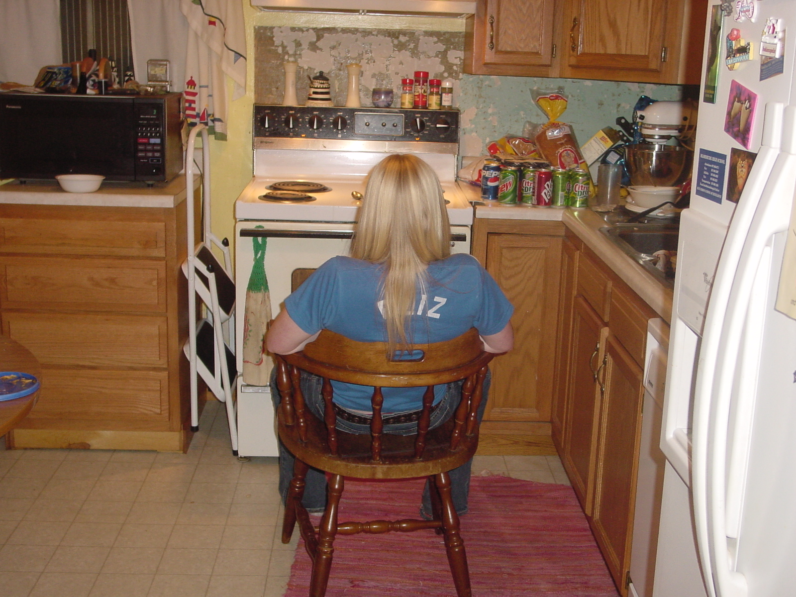 Even though my back is turned, I can see you.