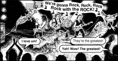 We're gonna rock rock rock with the rock!!!