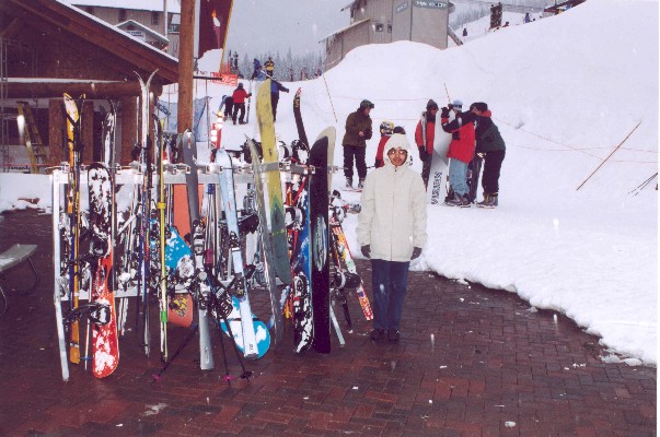 Sudha near Ski area