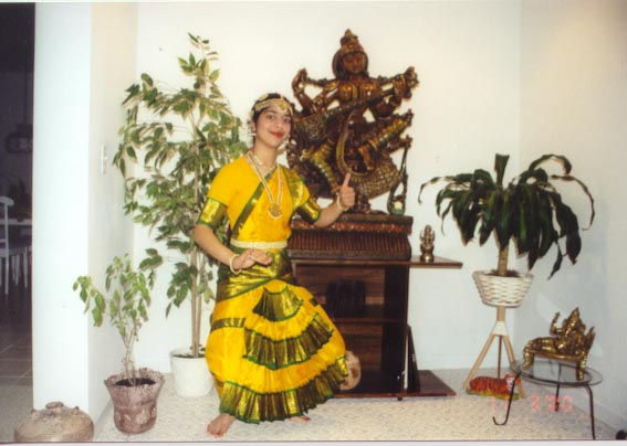 My Bharat Natyam Outfit