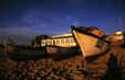 Costa de Chile Central, (Botes en Caleta Horcon V Regi�n)