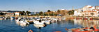 El Ferrol, muelle del club de botes en el puerto
