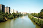 Vista del r�o Pisuerga de Valladolid desde uno de sus numeroso puentes