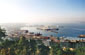 Vista panor&aacute;mica del puerto de Vigo