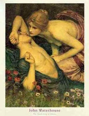 The Awakening of Adonis by John William Waterhouse