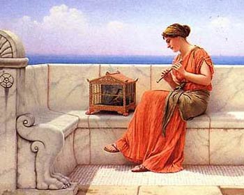 Song Without Words by John William Godward