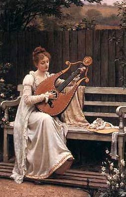 Con Amore by Edmund Blair Leighton