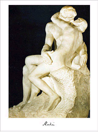 The Kiss by Auguste Rodin