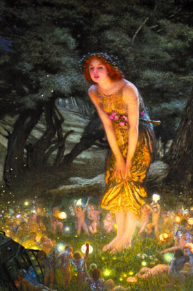 Midsummer Eve by Edward Robert Hughes