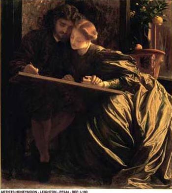The Painter's Honeymoon by Lord Frederick Leighton