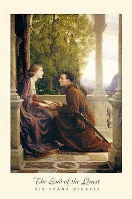 End of the Quest by Sir Frank Dicksee