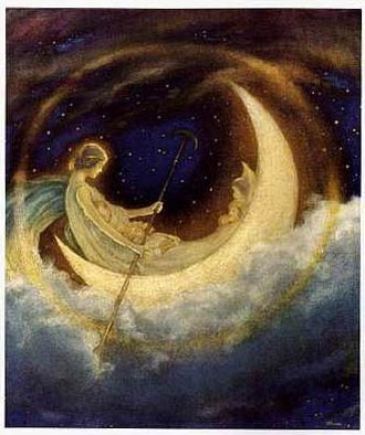 Moon Boat to Dreamland by Hugh Williams