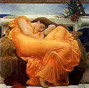 Flaming June by Sir Lawrence Alma-Tadema