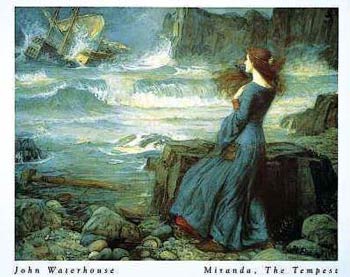 Miranda the Tempest by John William Waterhouse